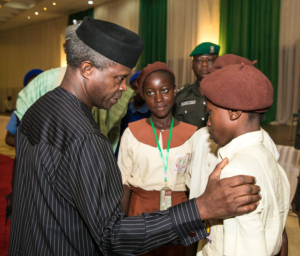 Vice President Yemi Osinbajo attends 2018 World Environment Day with the theme “Beat Plastic Pollution” held at the State House Conference Centre, Abuja