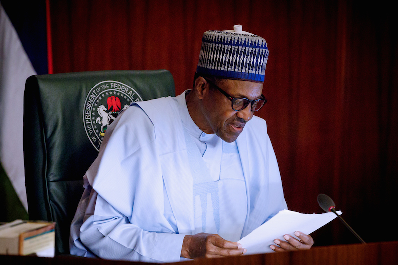 PRESIDENT MUHAMMADU BUHARI PRESIDES OVER FEDERAL EXECUTIVE COUNCIL (FEC) MEETING AT THE COUNCIL CHAMBERS OF PRESIDENTIAL VILLA, ABUJA. PHOTO: STATE HOUSE