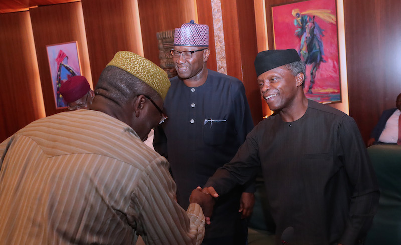 Buhari, ministers hold valedictory session for Fayemi