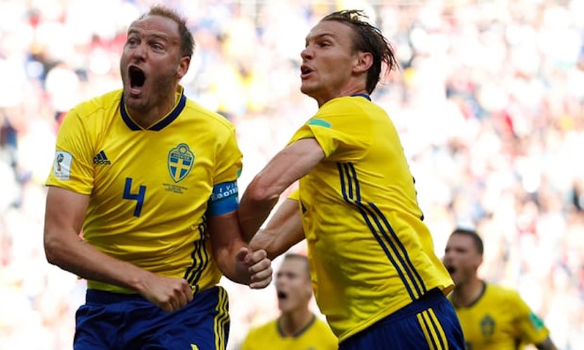 Russia 2018: Sweden beat South Korea 1-0