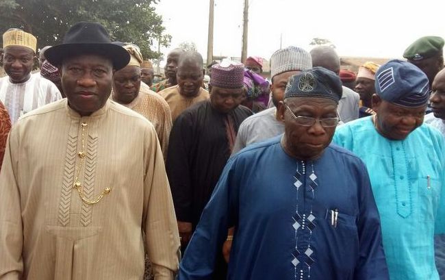 Obasanjo, Jonathan in closed-door meeting