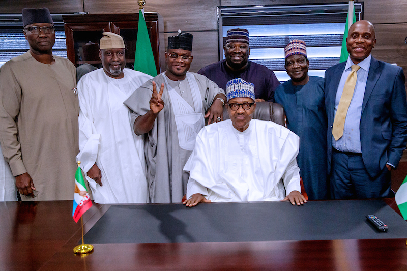 Buhari visits proposed campaign office