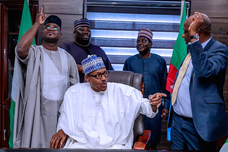 Buhari visits proposed campaign office