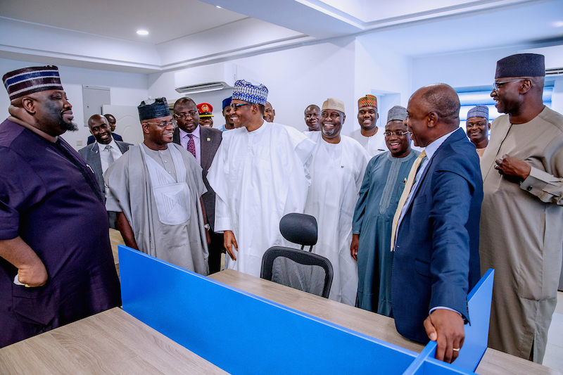 Buhari visits proposed campaign office