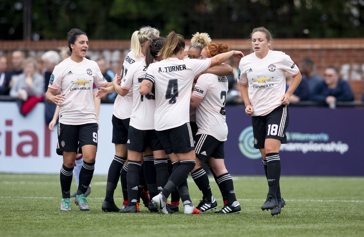 Man United Women maul Aston Villa Ladies 12-0
