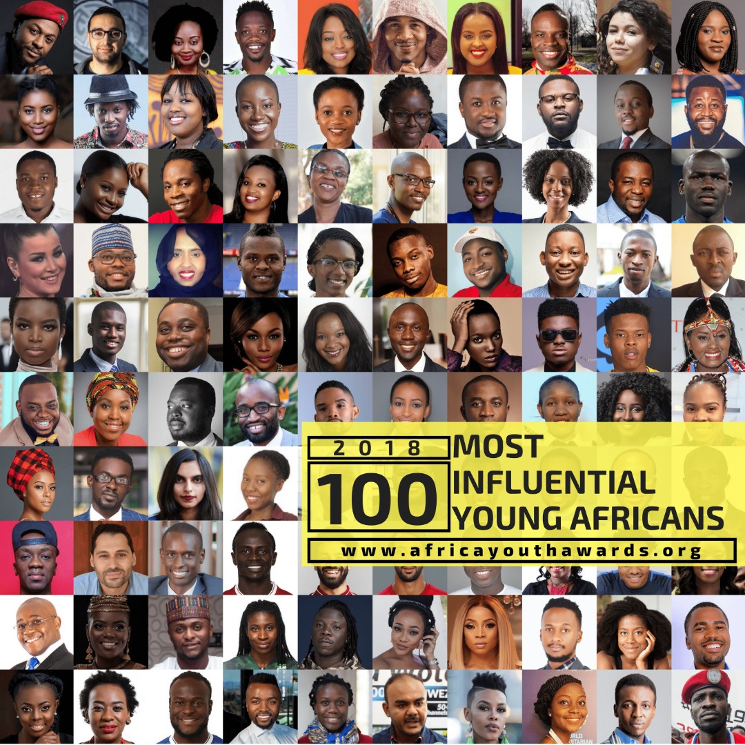Davido, Stonebwoy, Bobi Wine, Mohamed Salah, Farida NabouremaMake 2018 100 Most Influential Young Africans List