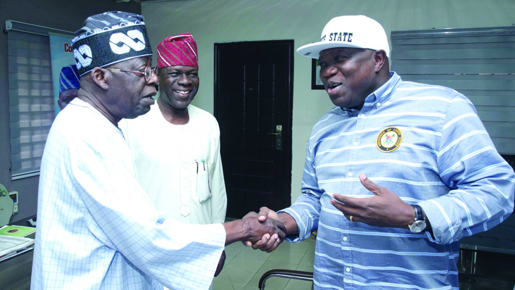 2019: Ambode denies rift with Tinubu