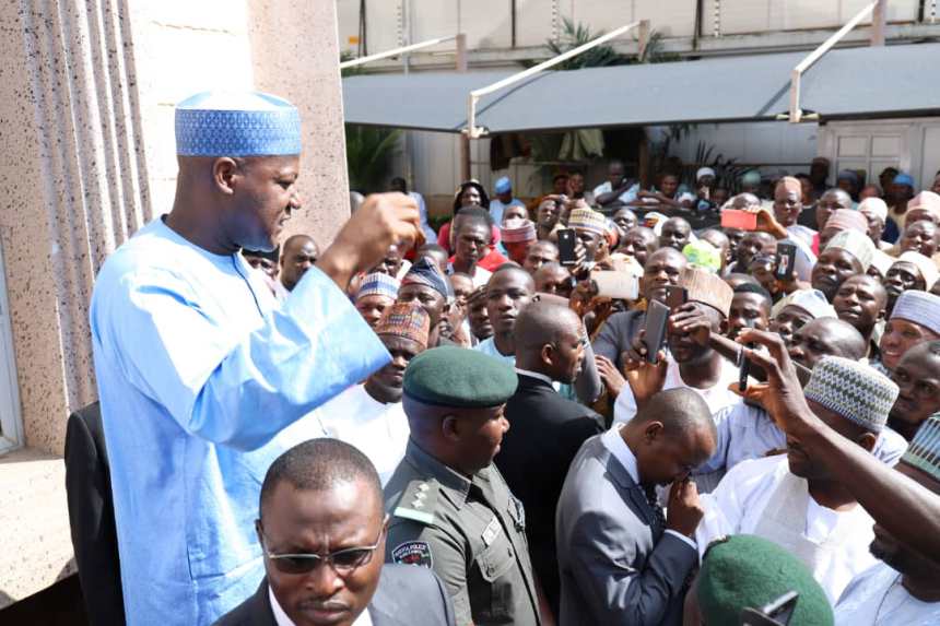 Dogara confirms return to PDP, submits nomination form