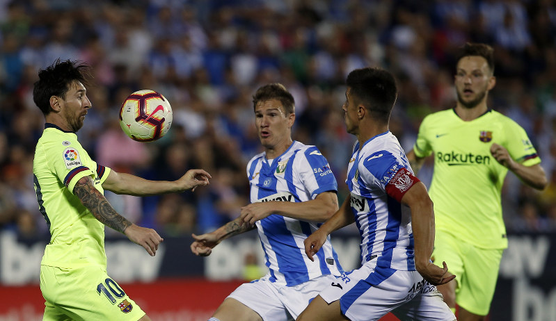 Barcelona lose to bottom side, Leganes