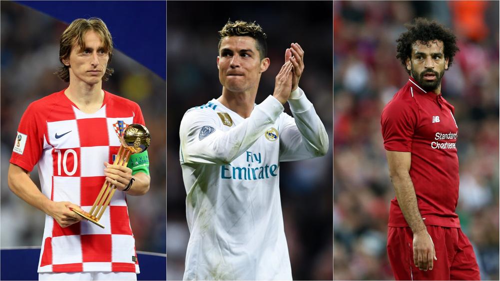 Ronaldo, Modric, Salah nominated for FIFA player of the year award