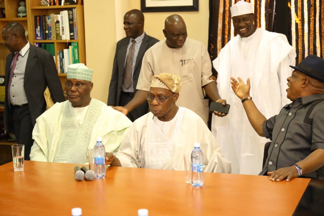 ‘You can do a better job than Buhari’, Obasanjo endorses Atiku