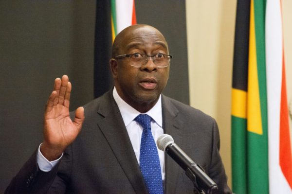 South Africa’s finance minister resigns over graft allegations
