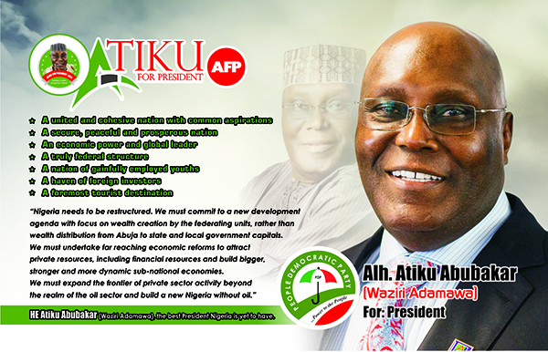 As 2019 campaign begins, Atiku supporters urge Nigerians not to reinforce failure