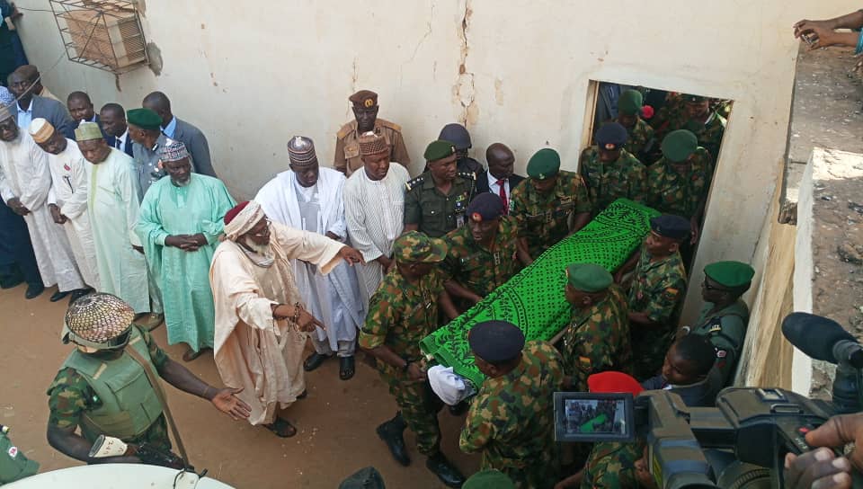 Buhari eulogises Shagari again, directs flags to fly at half-mast for 3 days