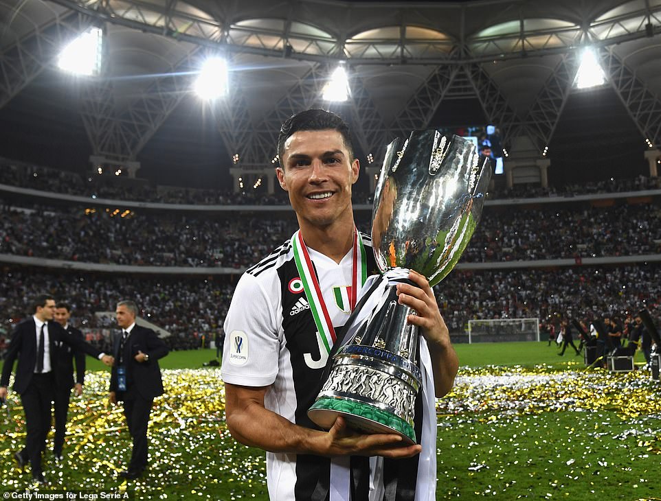Juventus 1-0 AC Milan: Ronaldo heads winner in Italian Super Cup final to lift first piece of silverware with new club