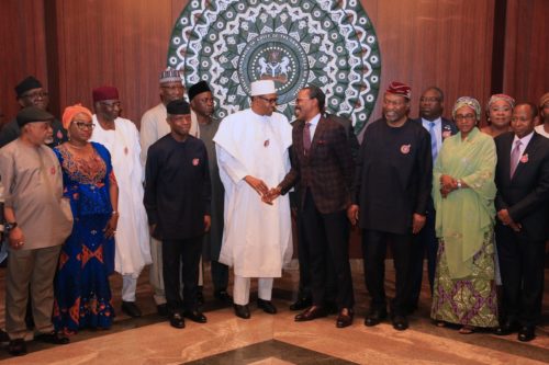 Buhari inaugurates 24-member Technical Advisory Committee on new minimum wage
