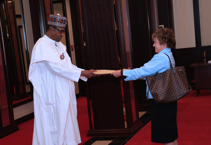 President Buhari receives Amb of Argentina, HC of Canada and United Kingdom. Jan 14, 2019