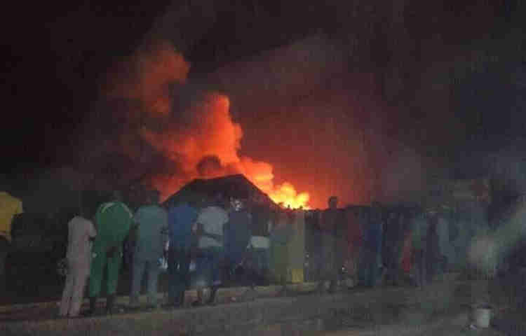 Buhari commiserates with victims of Wadata market fire incident