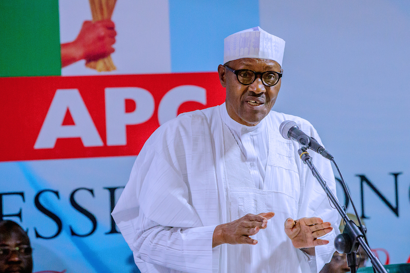 12 parties, presidential candidates endorsed Buhari for second term