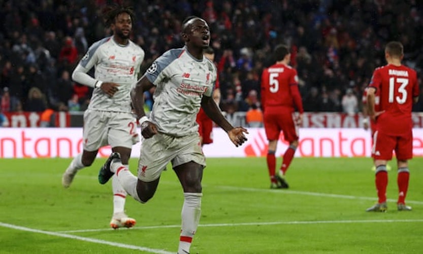 Liverpool knock Bayern Munich out of Champions league