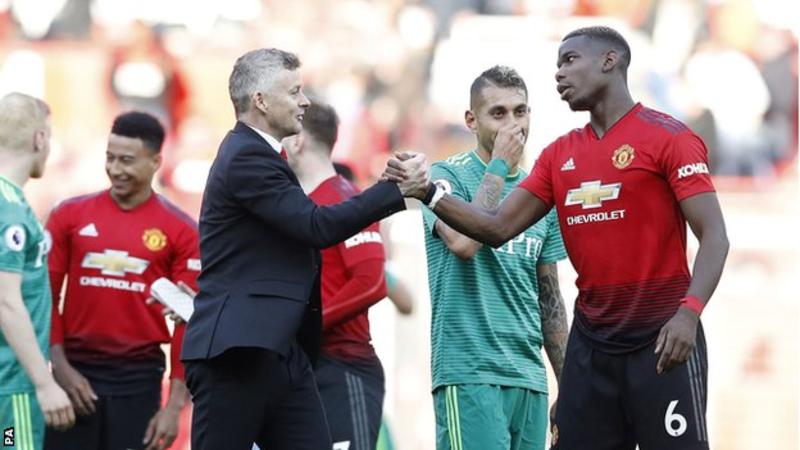 Pogba happy at Man United, says Solskjaer