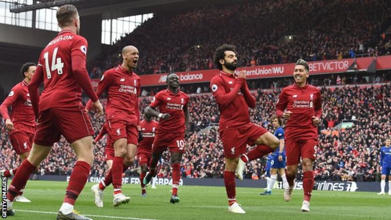 Sallah’s goal of the season contender against Chelsea keeps Liverpool in contention for title