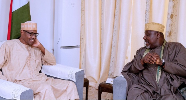 Okoracha meets Buhari, says INEC’ll issue him certificate of return