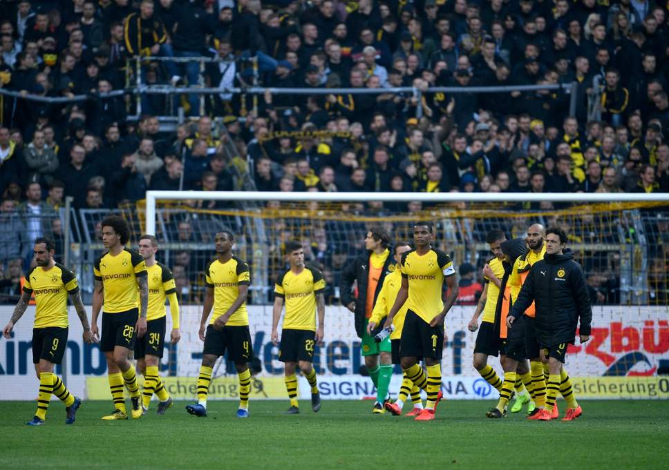 Dortmund title hopes suffer setback after derby defeat to Schalke