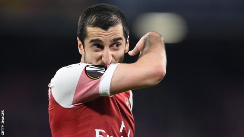 Arsenal star, Mkhitaryan, to miss Europa league final