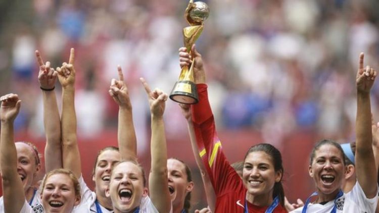 US legend, Hope Solo, accuses of Fifa of male chauvinism over disparity in male and female prize money