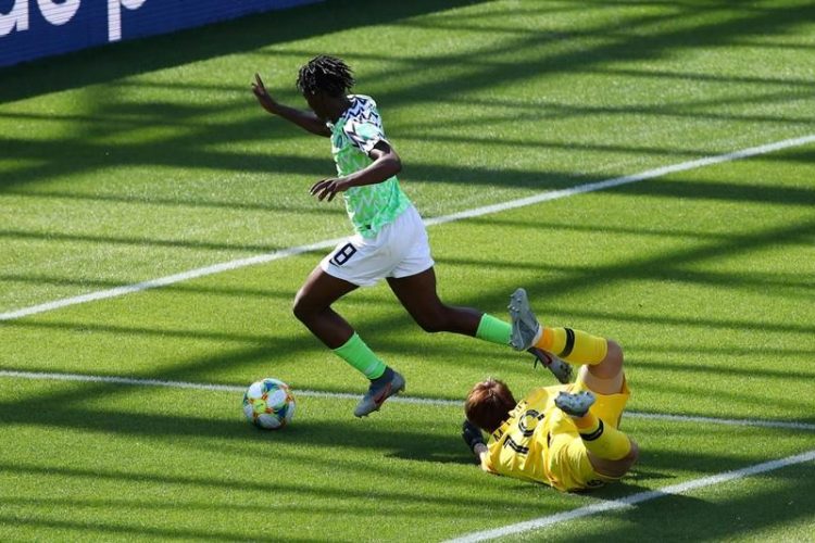 Oshoala on target as Super Falcons beat South Korea 2-0