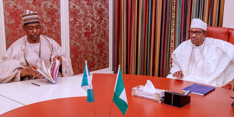Borno governor meets Buhari, says military power not enough to end Boko Haram insurgency