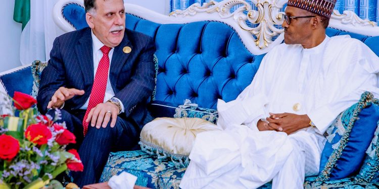 Buhari pledges support for political stability in Libya