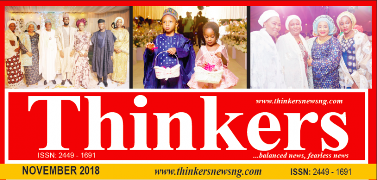 Thinkers Magazine – November 2018 Edition