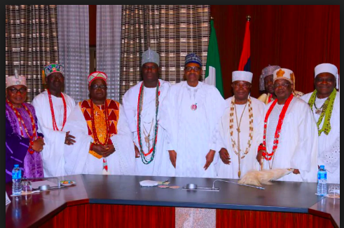 We’re deploying technology to tackle security challenges, Buhari tells South-west monarchs
