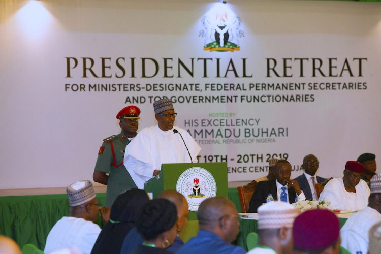 Buhari tasks ministers-designate on unity, effective communication