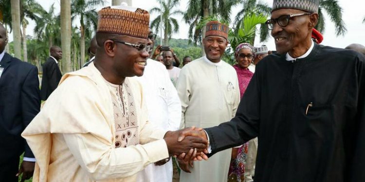 Buhari condoles with Governor Yahaya Bello over mother’s death