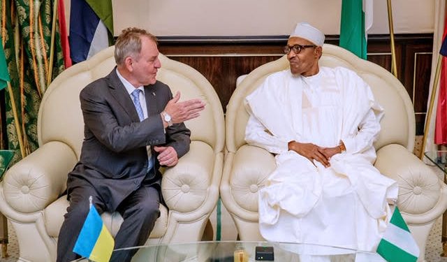 We’ll work closely with Ukraine, Buhari assures envoy
