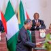 President Buhari meets with President Cyril Ramaphosa of South Africa for a Tete-a-Tete during his Official Visit to South Africa on 3rd Oct 2019