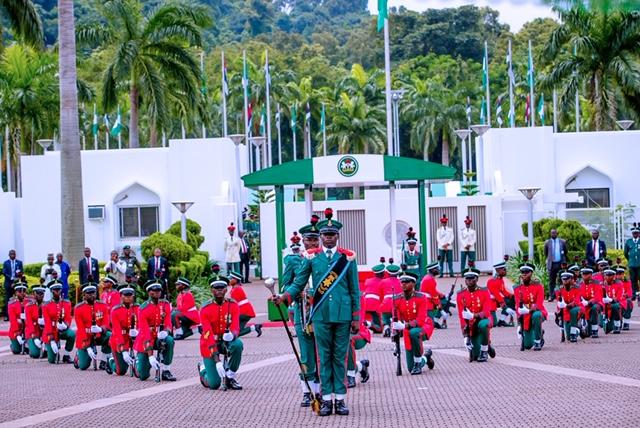 President Muhammadu Buhari Participated At Nigeria’s 59Th Independence Anniversary, At The  Presidential Villa, Abuja, On Tuesday