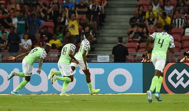 Gallant Super Eagles hold Brazil to 1-1 draw in Singapore
