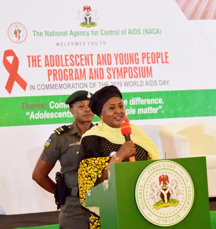 Aisha Buhari calls for renewed commitment to end HIV