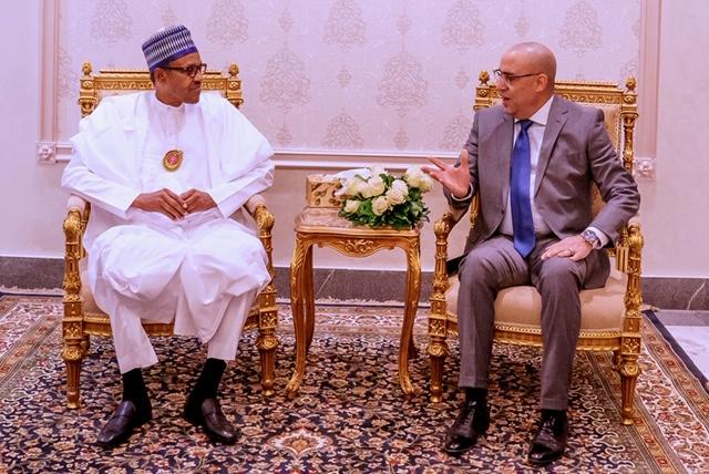 Photos: President Buhari arrives Egypt ahead of the ASWAN Forum on Peace and Sustainable Development in Africa on 10th Dec 2019