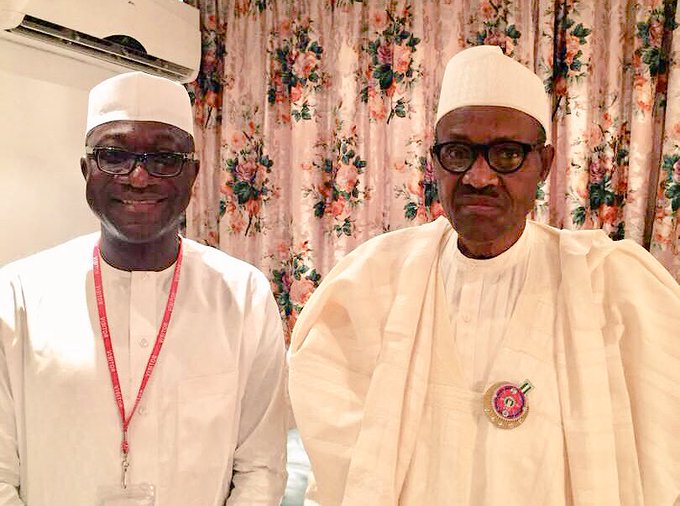 Rep Jibrin meets Buhari, says Ganduje his political godfather