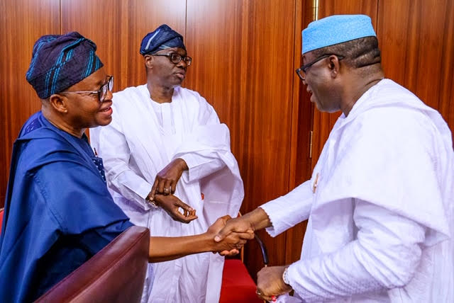 Photo News: President Buhari meets with APC Governors in State House, Abuja, on Thursday