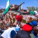 Photo News: Buhari unveils first indigenous MRAP, other military vehicles