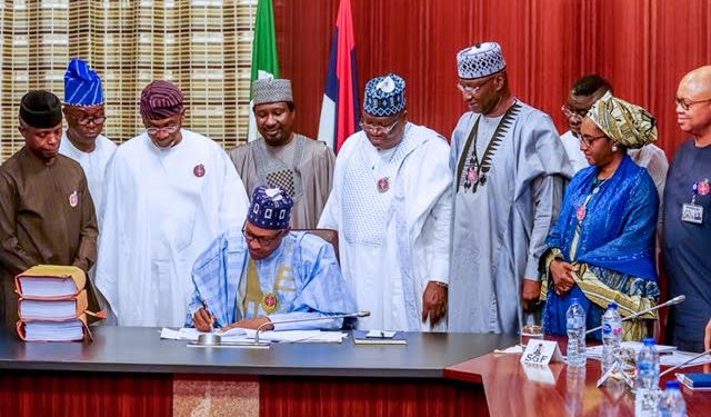 Buhari signs 2020 budget on his 77th birthday