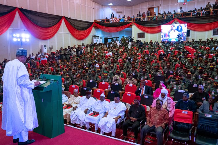 Photo News: Buhari unveils first indigenous MRAP, other military vehicles