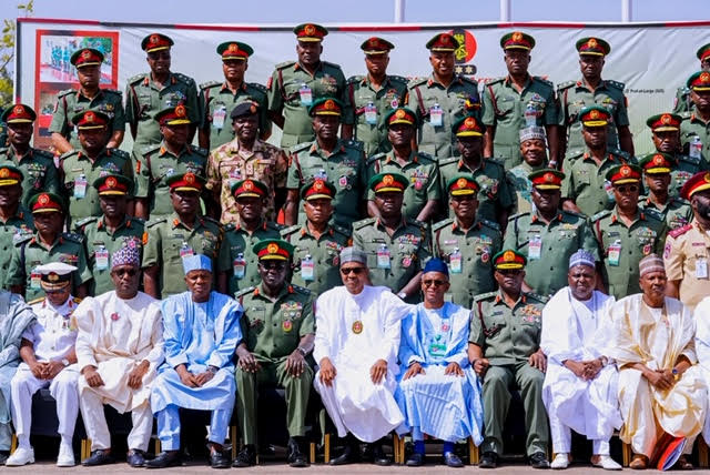 Photo News: Buhari unveils first indigenous MRAP, other military vehicles