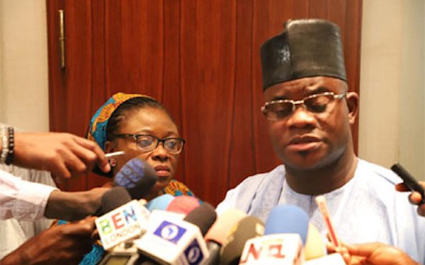 NBS wrong on Kogi corruption rating – Yahaya Bello